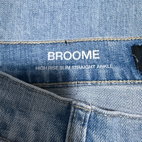 DKNY Light Blue Straight Leg Jeans - Picture 4 of 6